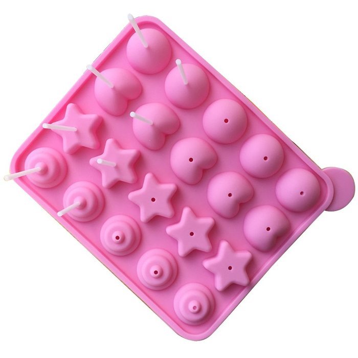 Q-life Silicone Non Stick Cake Bread Mold Silicone Flower Mold for Making Homemade Chocolate, Candy, Gummy, Jelly...