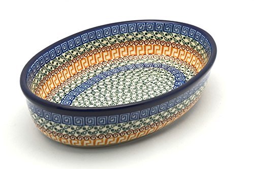 Polish Pottery Baker - Oval - Medium - Autumn