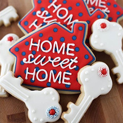 Stainless Steel Key Shape Cookie Cutter Cake Baking Mold shopping N6