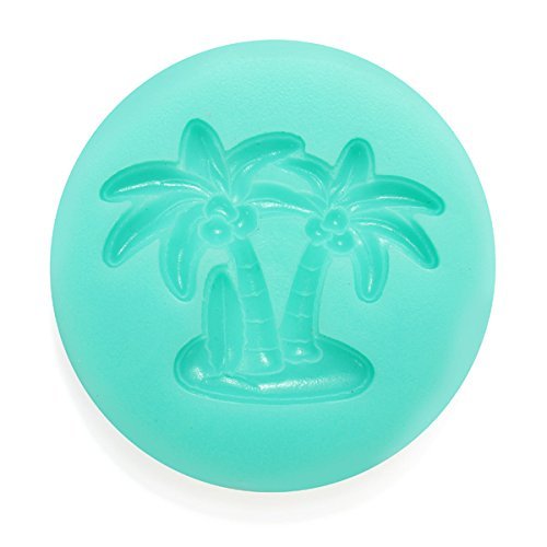 3D Silicone Coconut Palm Cake Mold Fondant Sugar Decoration N5