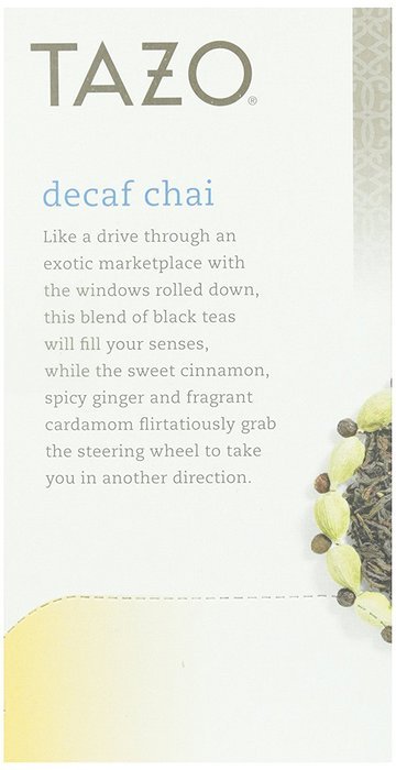 Tazo Decaf Chai Black Tea, 20 ct N3