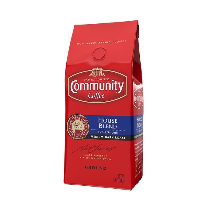 Community Coffee Ground House Blend, 12 Ounce bag N3