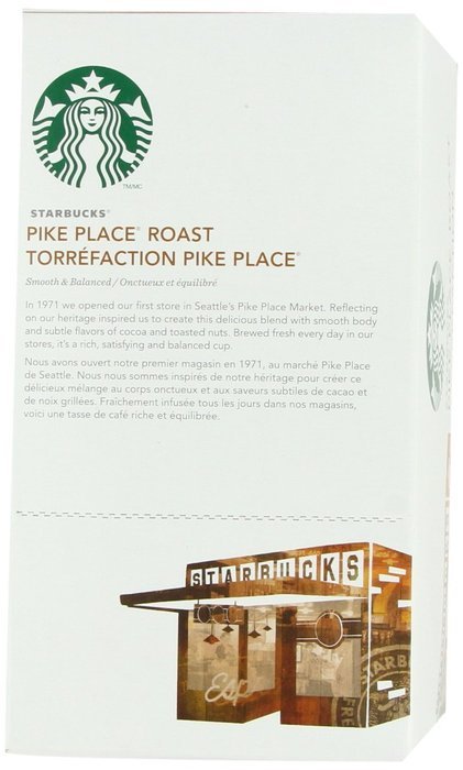 Starbucks Pike Place Torrefaction, K Cups, 96 Count N8