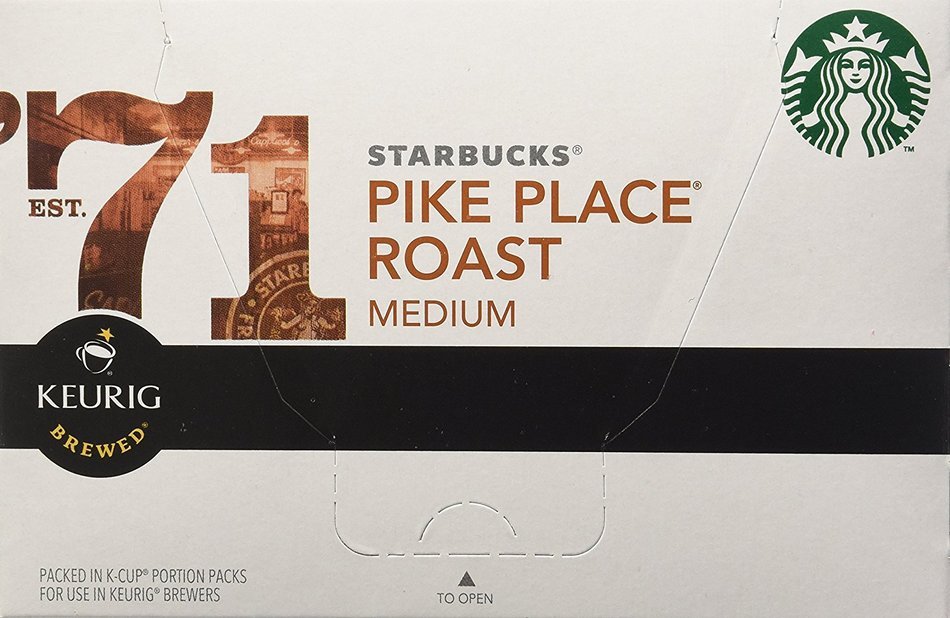 Starbucks Pike Place Torrefaction, K Cups, 96 Count N15