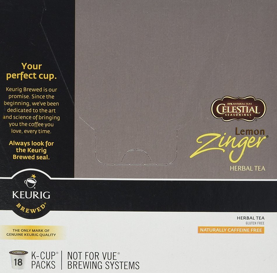 Celestial Lemon Zinger Tea - 18 ct