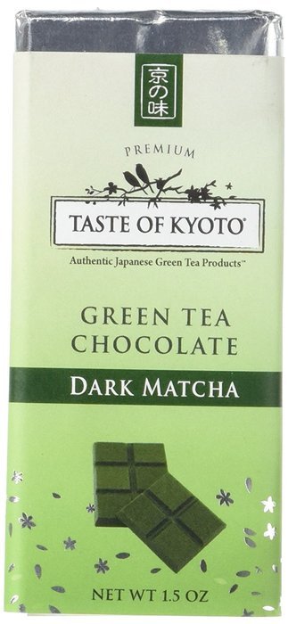 TASTE OF KYOTO Matcha Green Tea, Dark Chocolate, 1.50 Ounce