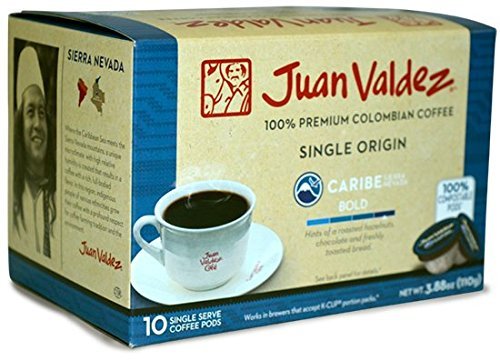 Juan Valdez 100% BPI Certified Compostable Single Serve Coffee Pods, Variety Pack, 30 Count N2