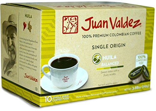 Juan Valdez 100% BPI Certified Compostable Single Serve Coffee Pods, Variety Pack, 30 Count N3