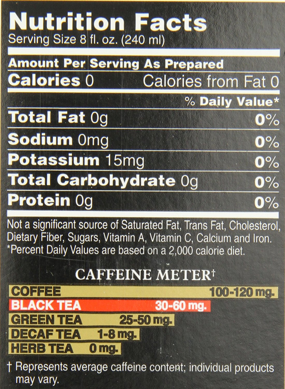 Does Constant Comment Tea Have Caffeine