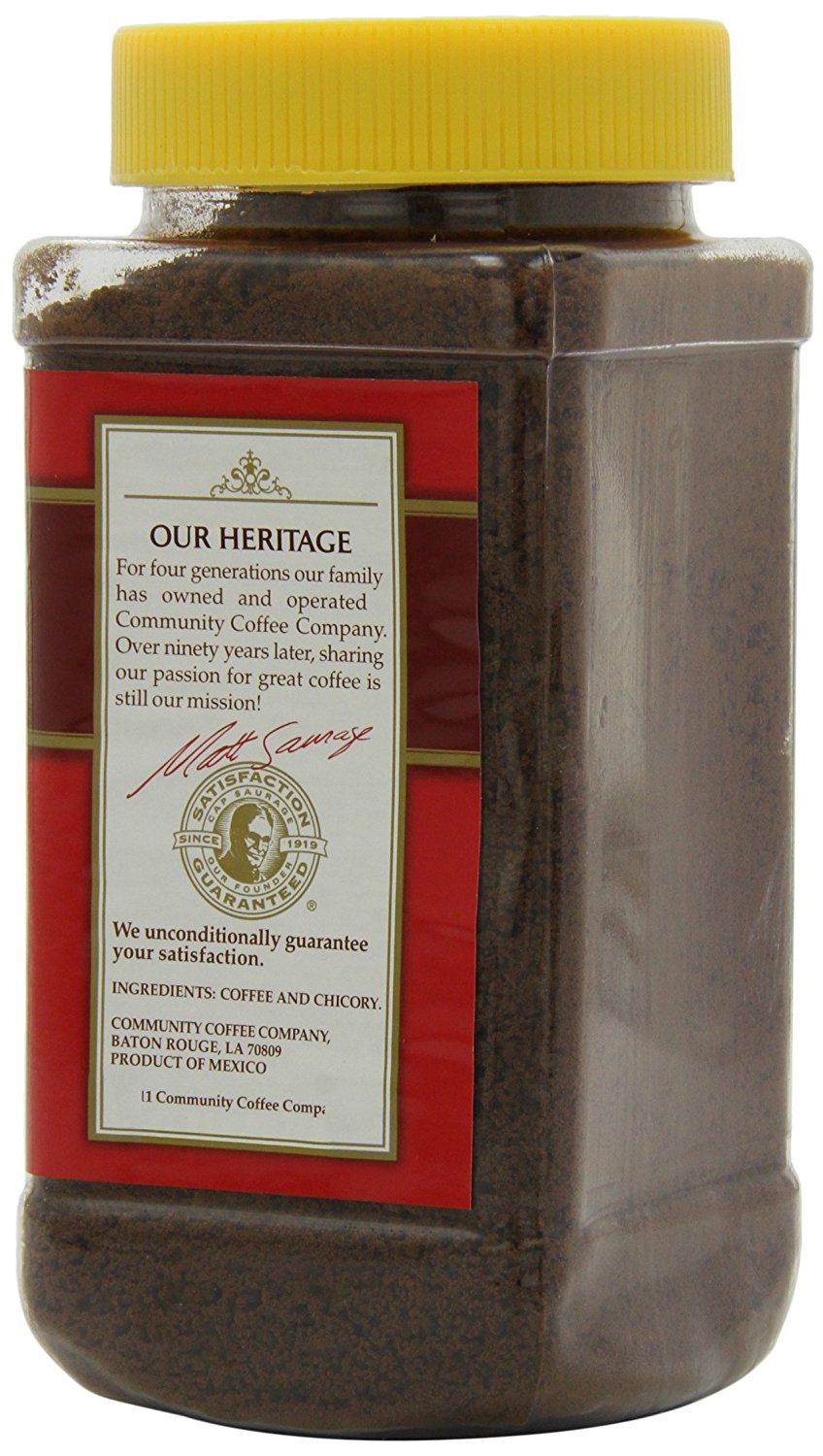 Community coffee and chicory instant coffee 7 ounce jars pack of 4 n3