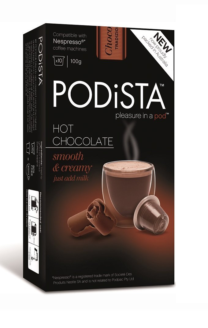 Hot Chocolate Nespresso Compatible Capsules Hot Cocoa Pods Smooth Creamy Boxes Pod