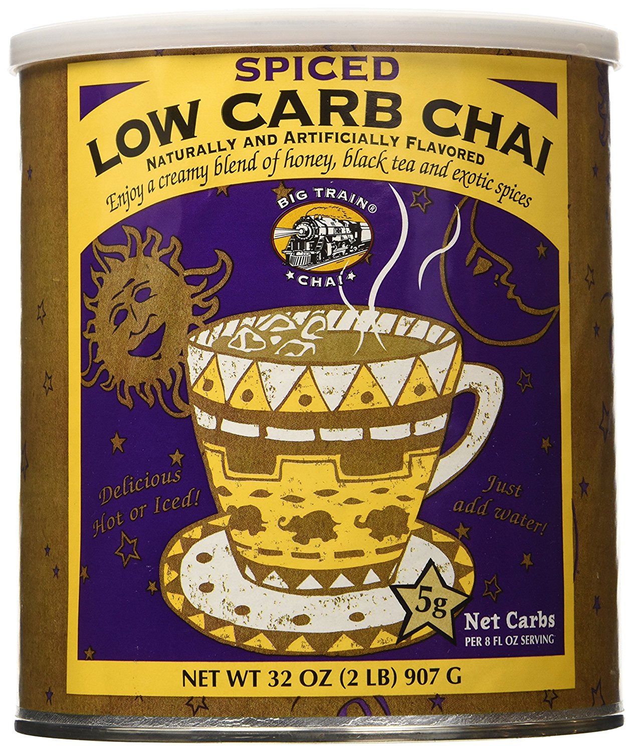 Big Train Low Carb Spiced Chai, 2 lb Can free image download