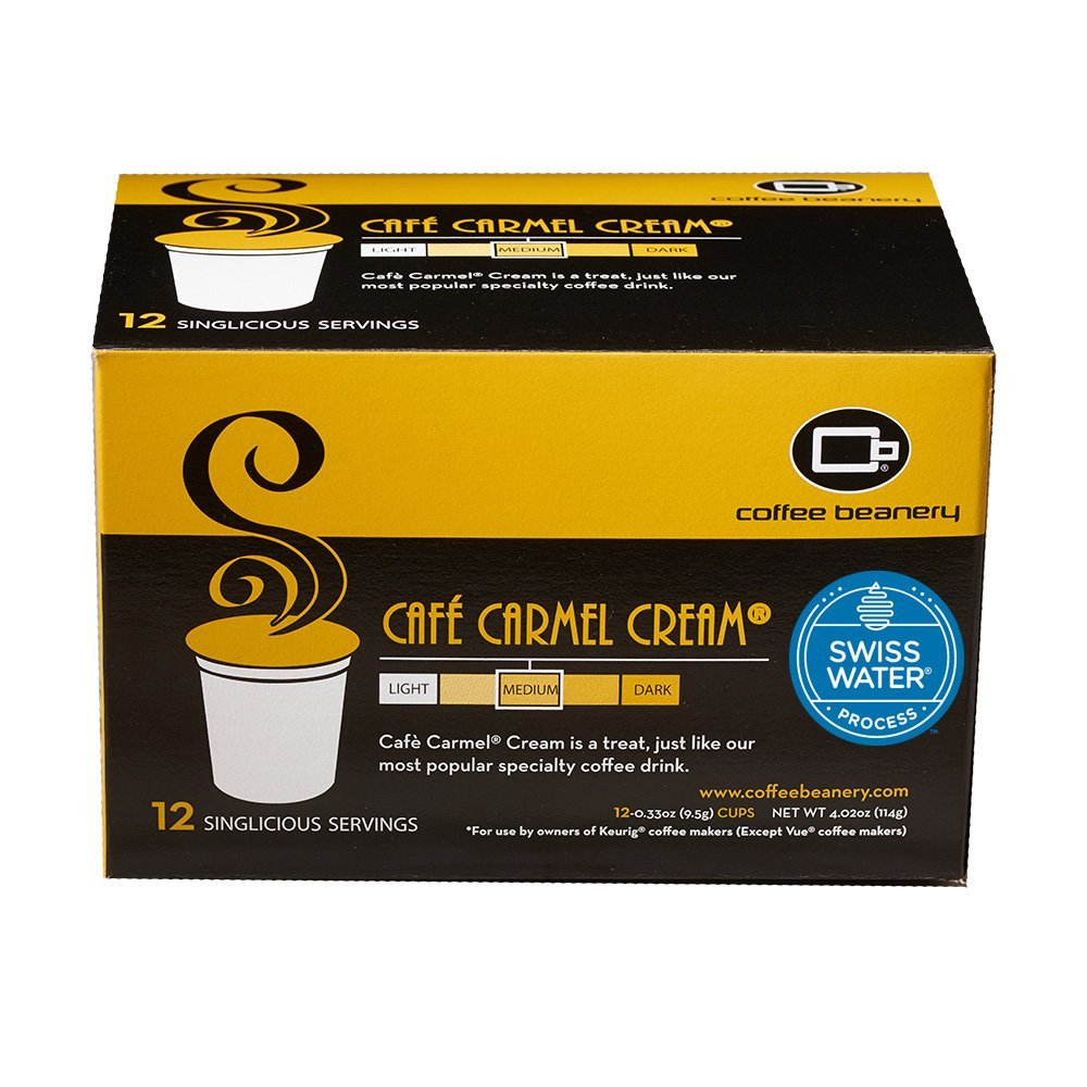Coffee Beanery Cafe Carmel SWP Decaf Singlicious Servings Singlecup