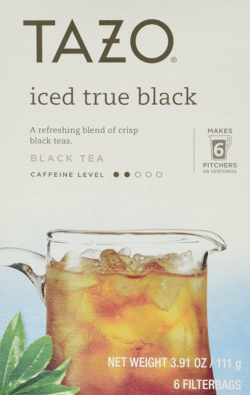 Tazo Iced Black Tea -- 6 Tea Bags Free Image Download