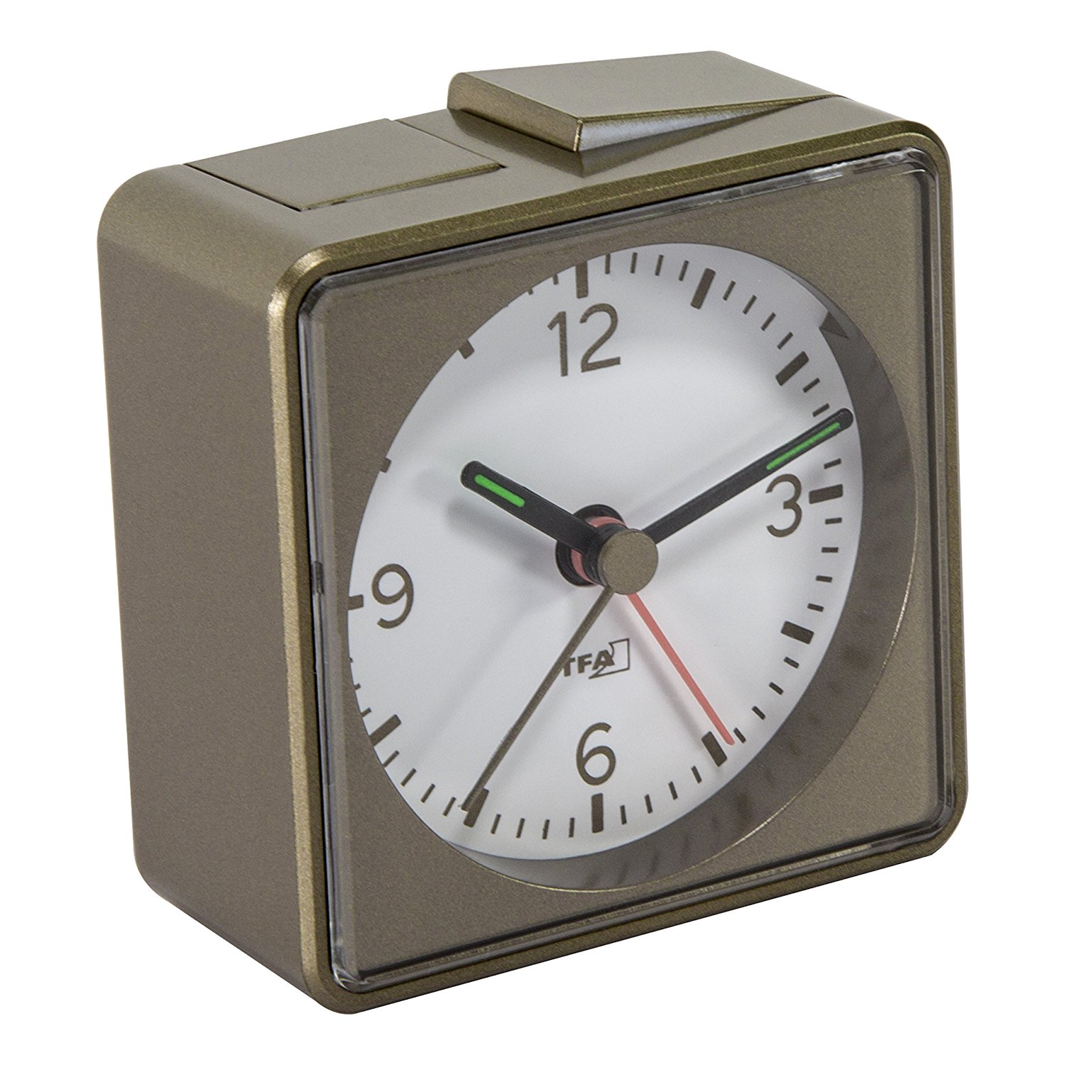 La Crosse Technology 60 1016 08 TFA Push Electronic Alarm Clock Bronze