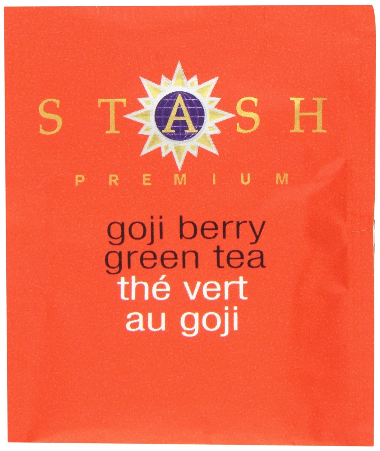 Stash Tea Ginger Peach Green Tea, 10 Count Tea Bags in Foil (Pack of 12