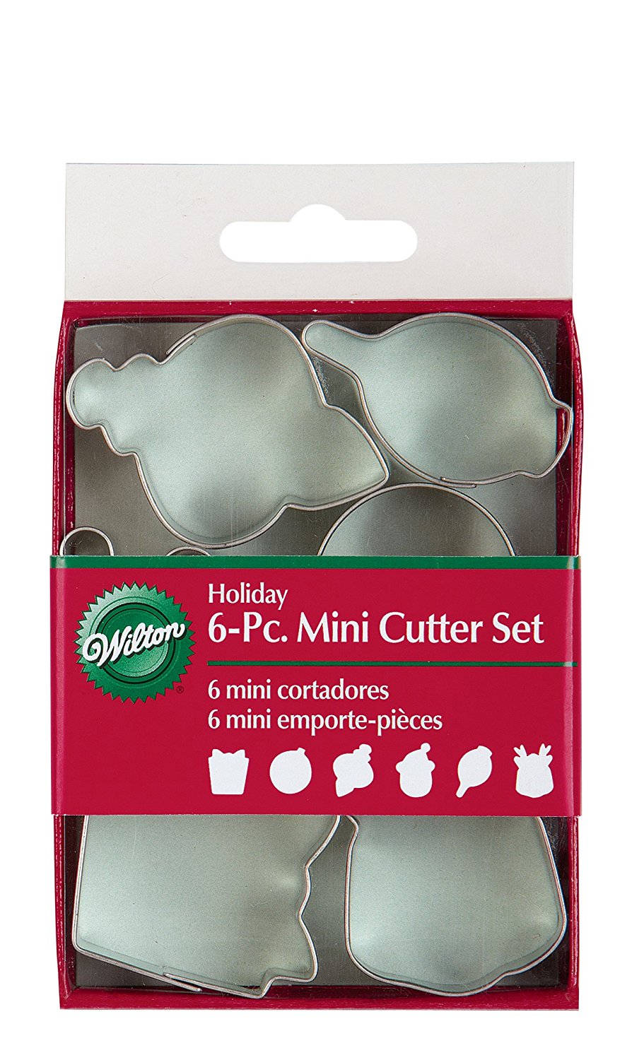 Wilton 2308-1109 6 pc. Holiday Mini Cutter Set free image download