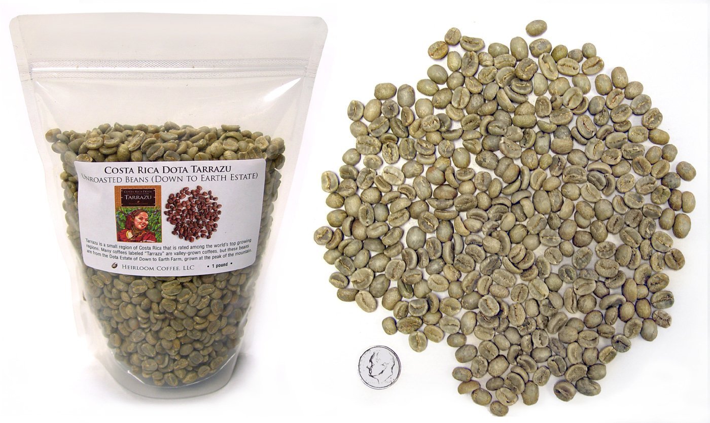 Costa Rica Dota Estate, Green Unroasted Coffee Beans, 1lb free image ...