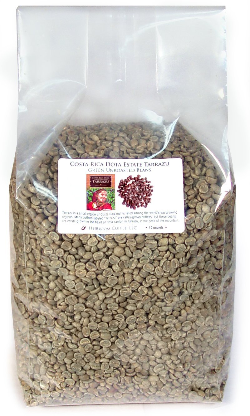 Costa Rica Dota Estate, Green Unroasted Coffee Beans, 1lb N6 free image ...