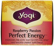Yogi Raspberry Passion Perfect Energy, 1.27 Ounce Package (16 tea bags) N6