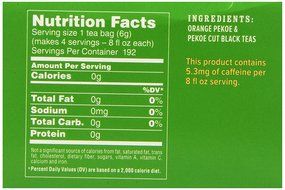 Luzianne Specially Blended for Iced Tea, Decaffeinated Family Sized, 48-Count Tea Bags N4