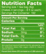 Luzianne Specially Blended for Iced Tea, Decaffeinated Family Sized, 48-Count Tea Bags N5