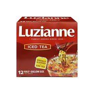 Luzianne Specially Blended for Iced Tea, Decaffeinated Family Sized, 48-Count Tea Bags N7