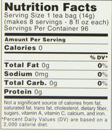 Luzianne Specially Blended for Iced Tea, Decaffeinated Family Sized, 48-Count Tea Bags N11