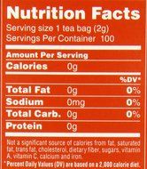 Luzianne Specially Blended for Iced Tea, Decaffeinated Family Sized, 48-Count Tea Bags N15
