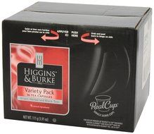 Higgins &amp; Burke Tea Capsules Variety Pack compatible with Keurig K-Cup Brewers, 36 Count N6