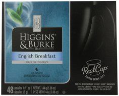 Higgins &amp; Burke Tea Capsules Variety Pack compatible with Keurig K-Cup Brewers, 36 Count N20