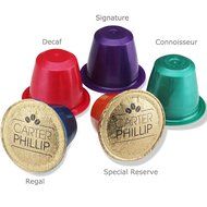 Nespresso Compatible Capsules &ndash; 25 Count &ndash; Premium Dark Roast Espresso by Carter Phillip Fine Coffee - Fits Nespresso... N14