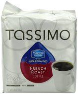 Maxwell House Cafe Collection French Roast Coffee (Dark), 16-Count T-Discs for Tassimo Coffeemakers (Pack of 2) N8
