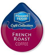 Maxwell House Cafe Collection French Roast Coffee (Dark), 16-Count T-Discs for Tassimo Coffeemakers (Pack of 2) N13