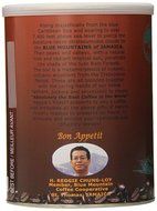 Reggie's Roast Jamaica Blue Mountain Irie Blend Whole Bean Coffee, 12-Ounce Cans (Pack of 3) N3