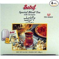 Sadaf Special Blend Tea Jasmine, 50-count