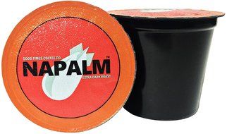 Napalm Coffee, EXTRA DARK ROAST, 100% Arabica, Keurig K-Cups, 12 Count N7