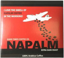 Napalm Coffee, EXTRA DARK ROAST, 100% Arabica, Keurig K-Cups, 12 Count N8