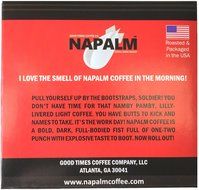 Napalm Coffee, EXTRA DARK ROAST, 100% Arabica, Keurig K-Cups, 12 Count N9