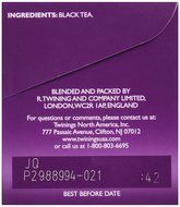 Twinings Tea Darjeeling Tea, 20 ct N2