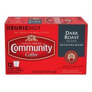 Community Coffee K-Cup Pods, Dark Roast, 12 Count (Pack of 3) N2