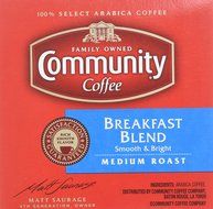 Community Coffee K-Cup Pods, Dark Roast, 12 Count (Pack of 3) N12