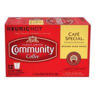 Community Coffee K-Cup Pods, Dark Roast, 12 Count (Pack of 3) N24