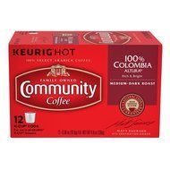 Community Coffee K-Cup Pods, Dark Roast, 12 Count (Pack of 3) N30