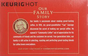 Community Coffee K-Cup Pods, Dark Roast, 12 Count (Pack of 3) N45