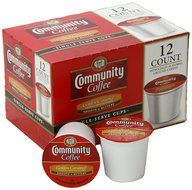 Community Coffee K-Cup Pods, Dark Roast, 12 Count (Pack of 3) N75