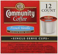 Community Coffee K-Cup Pods, Dark Roast, 12 Count (Pack of 3) N96
