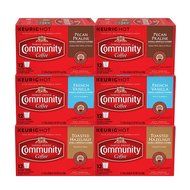 Community Coffee K-Cup Pods, Dark Roast, 12 Count (Pack of 3) N102