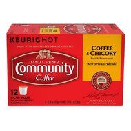 Community Coffee K-Cup Pods, Dark Roast, 12 Count (Pack of 3) N103