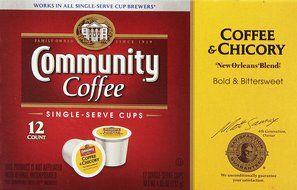 Community Coffee K-Cup Pods, Dark Roast, 12 Count (Pack of 3) N107